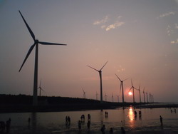 夕陽果然是超美的啦~~